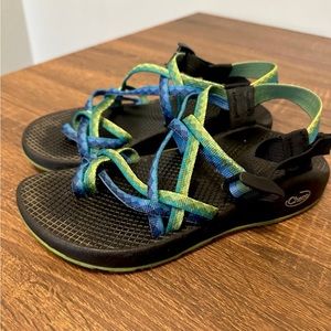 Chaco Women's Sandals - Black and Blue